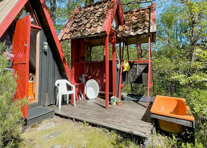 Semesterbostad All-season With Fjord View In Mandal