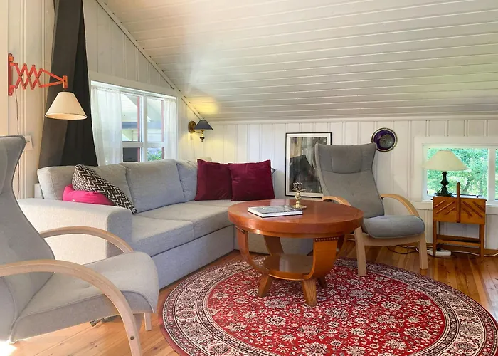 All-season With Fjord View In